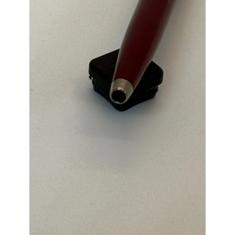 VTG Parker Jotter Ballpoint Pen Burgundy Silver The Folio Society‎ 1947 Logo
